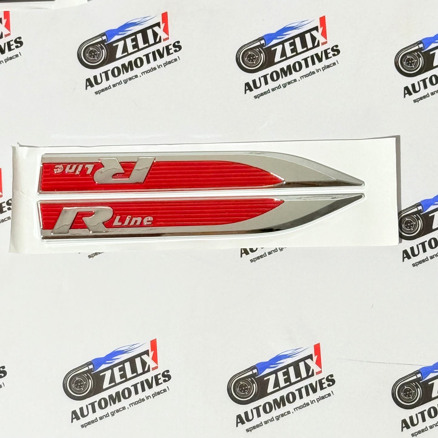 VW POLO R-Line Fender Emblems | Aftermarket OEM-style fit and finish in Multiple Colour Options