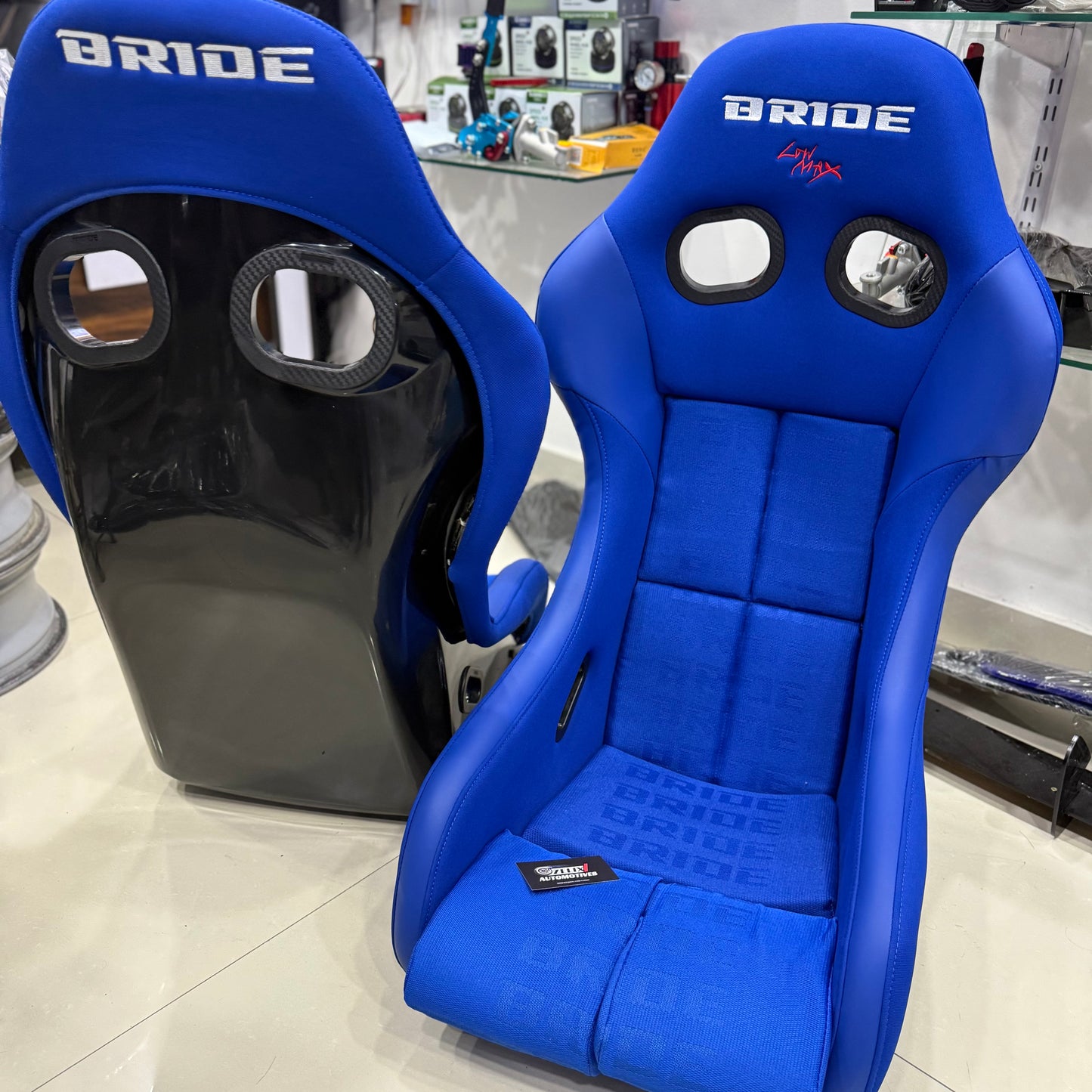 BRIDE Vios III Aftermarket Fixed Back Bucket Seat (Pair)