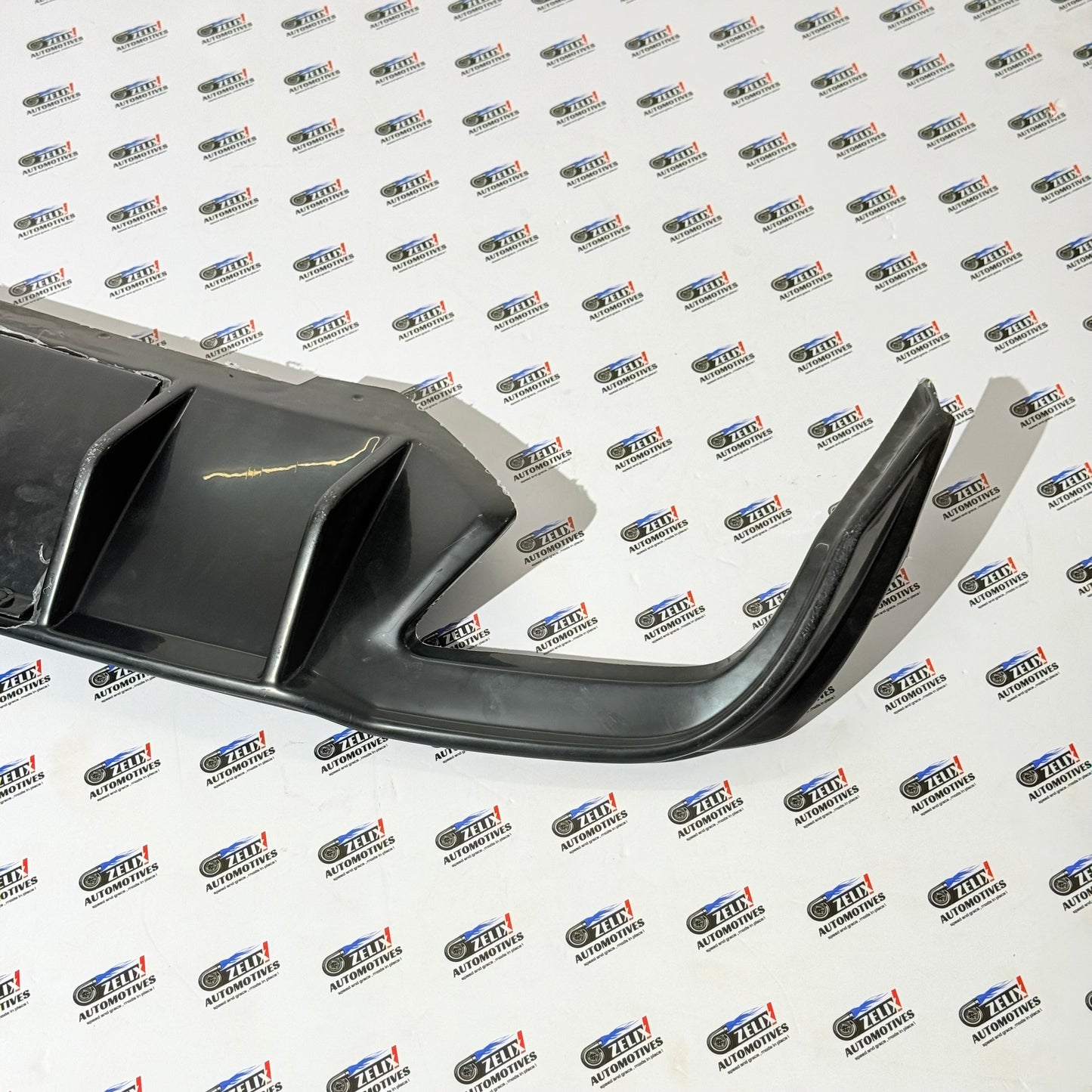 Skoda Octavia RS MK3 Rear Diffuser | Glossy Black Finish Compatible with 2013–2019 Models