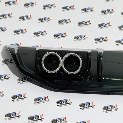 Hyundai Verna (2021–Onwards) F1-Style Rear Diffuser With LED | Aftermarket ABS