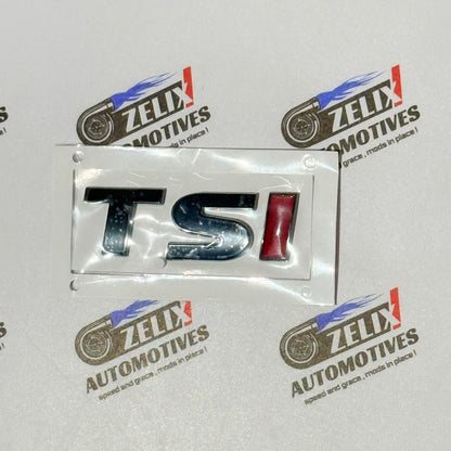 TSI Rear Emblem Sticker | OEM-Type Multiple Colour Options