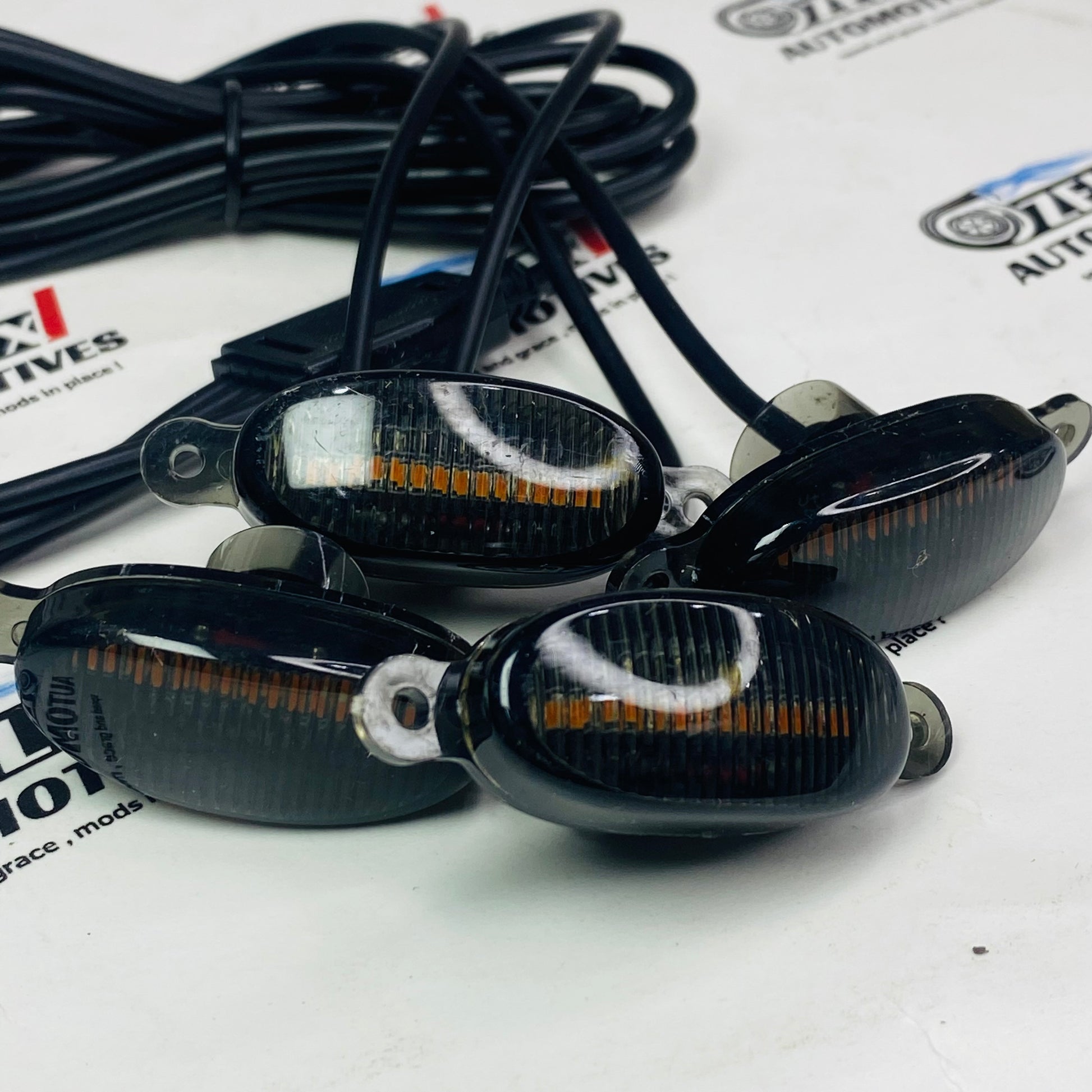 Easy install Grill Lights in multicolor 