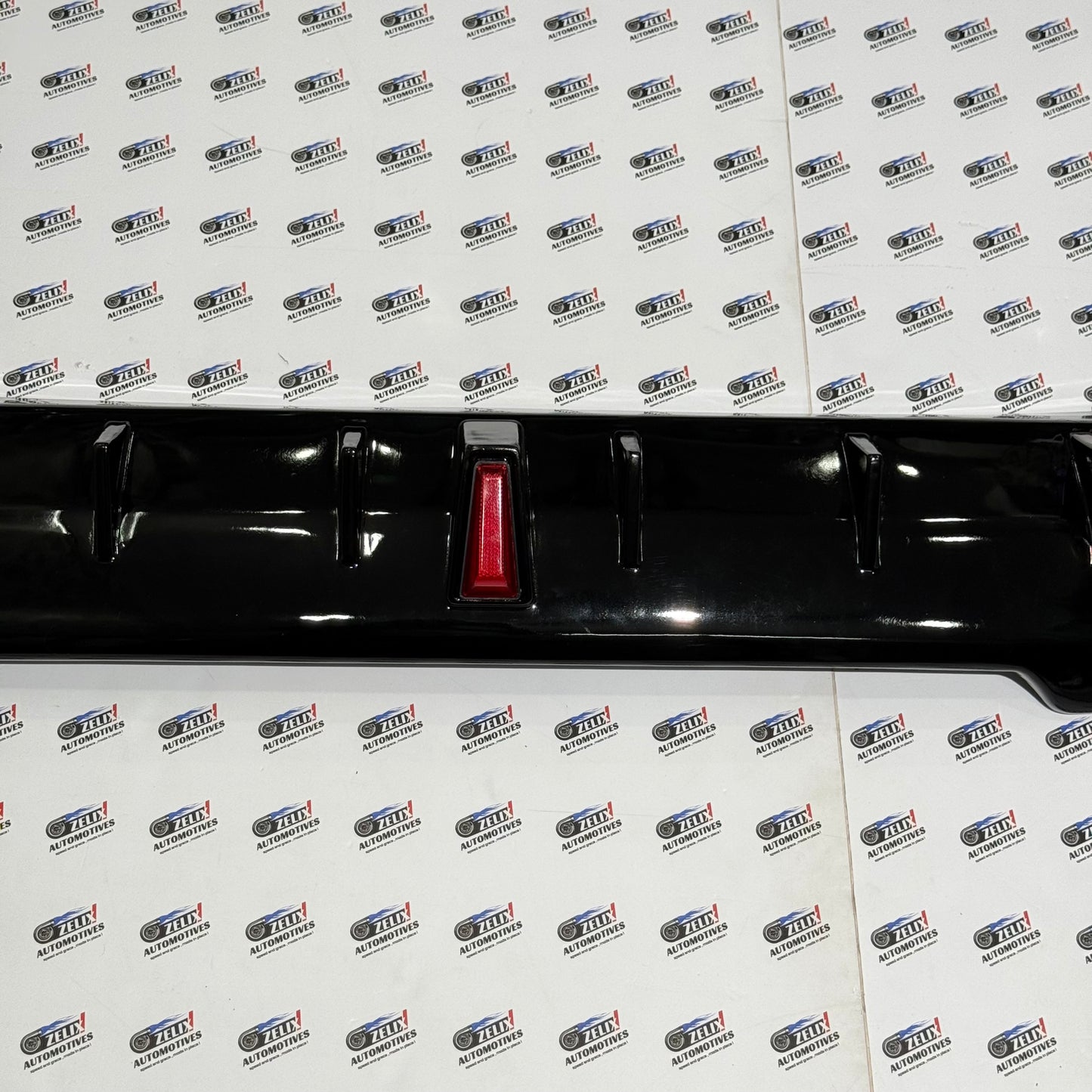 Toyota Hyryder Rear Bumper Diffuser with F1 Style Light 6 Fin Design
