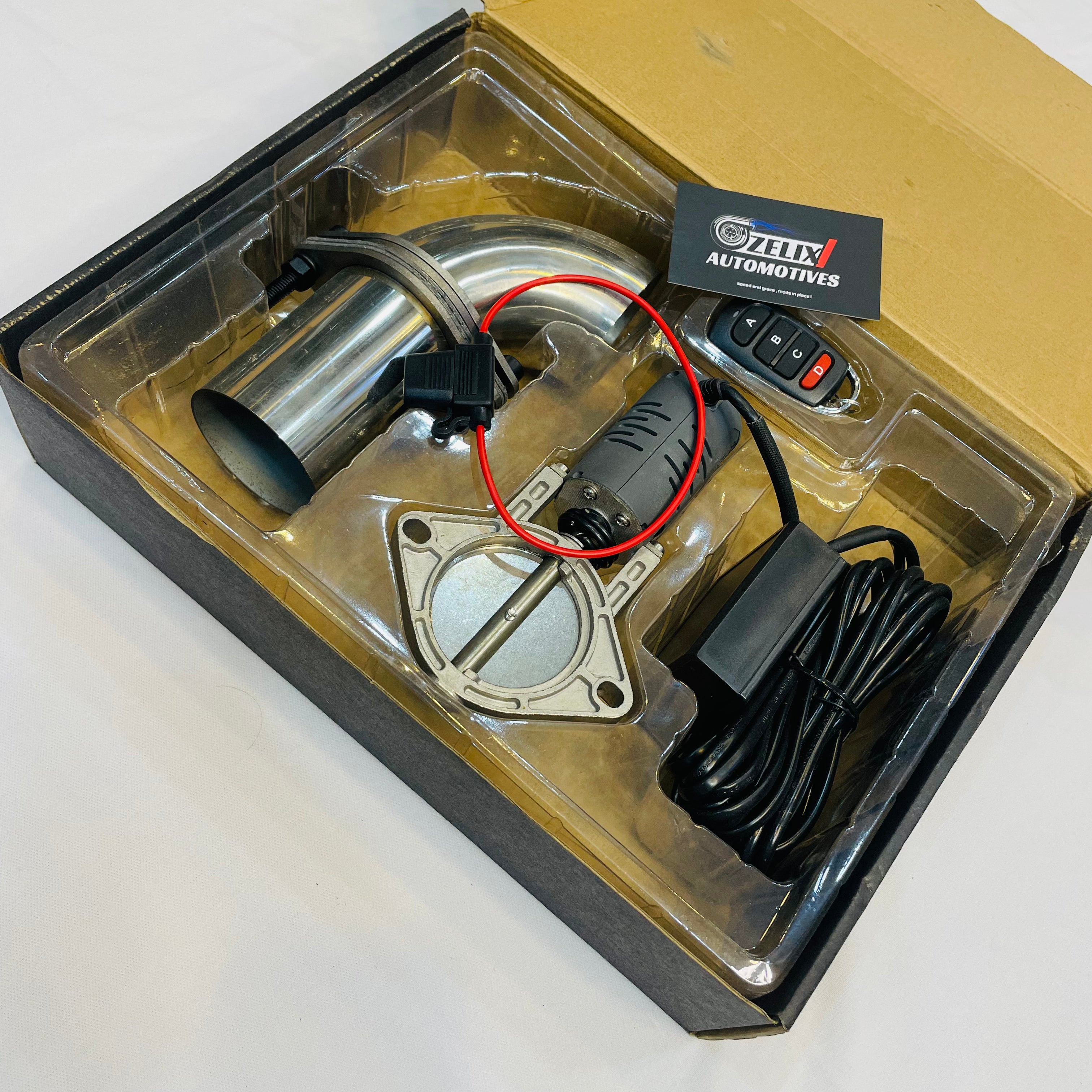 thumbnail image 2 of Exhaust Valve 3 Inch Electric Valvetronic Exhaust Cutout With Muffler Kit, Cat-Back Systems - Canada With Remote 2 of 11