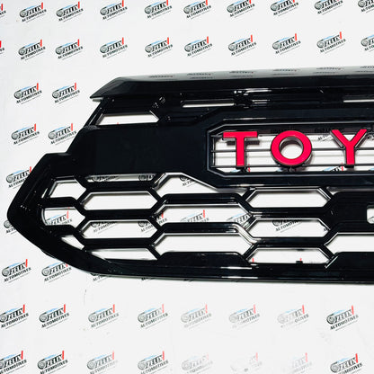 Toyota Hycross GR-Sport Front Grille | Premium ABS | Gloss Black Finish