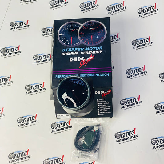 Stylish HKS Universal Aftermarket Car Voltage Gauge with Clear Display