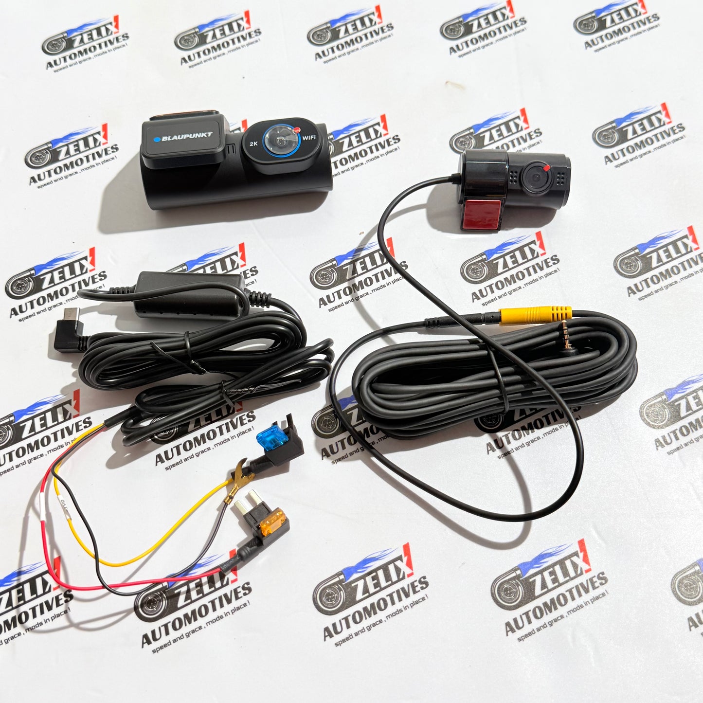 Blaupunkt Dual Dash Cam Model BP5050 | Capture 2K Front and 1080P Rear Camera
