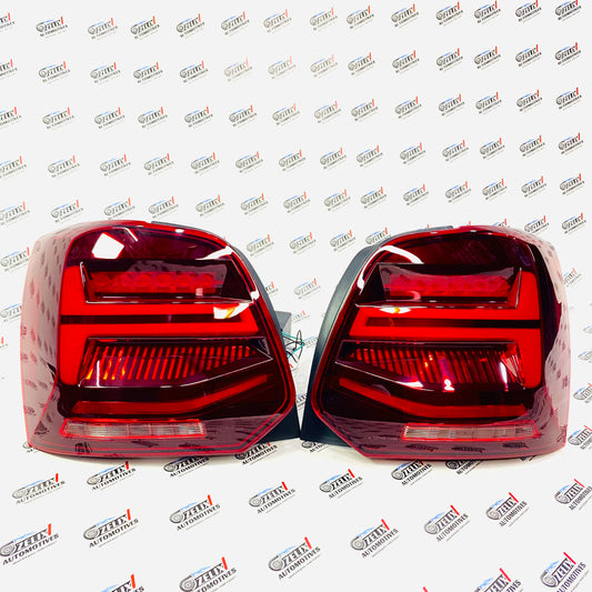 Volkswagen Polo Audi-Q2 Style LED Tail Lights | Aftermarket