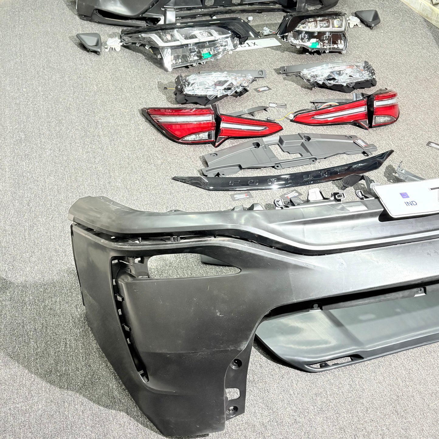 Toyota Fortuner Legender Conversion Body Kit | 2016+ Model Upgrade