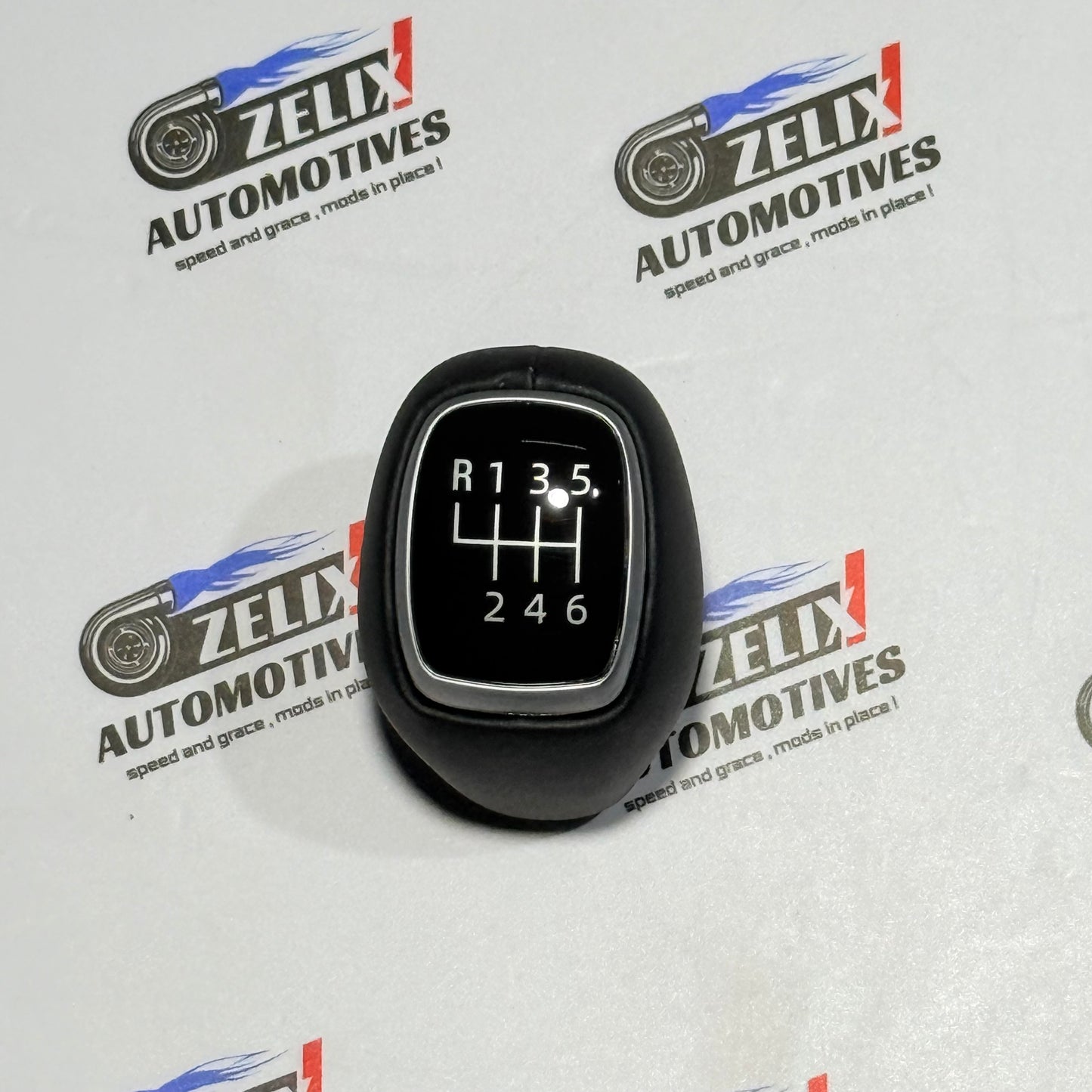 Hyundai Verna OEM-Style Gear Knob | Premium Leather Finish