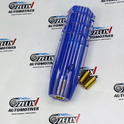  Car Shift Knob in Purple Colour Bubble lined
