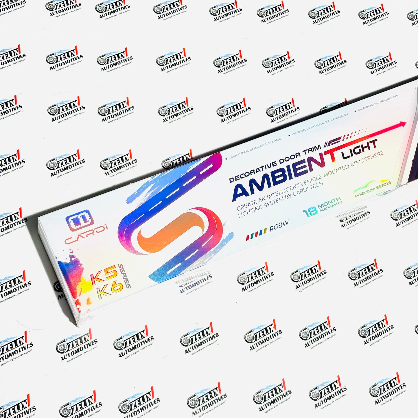 Universal Ambient Light CARDI K5/K6 | 18-Piece RGB LED