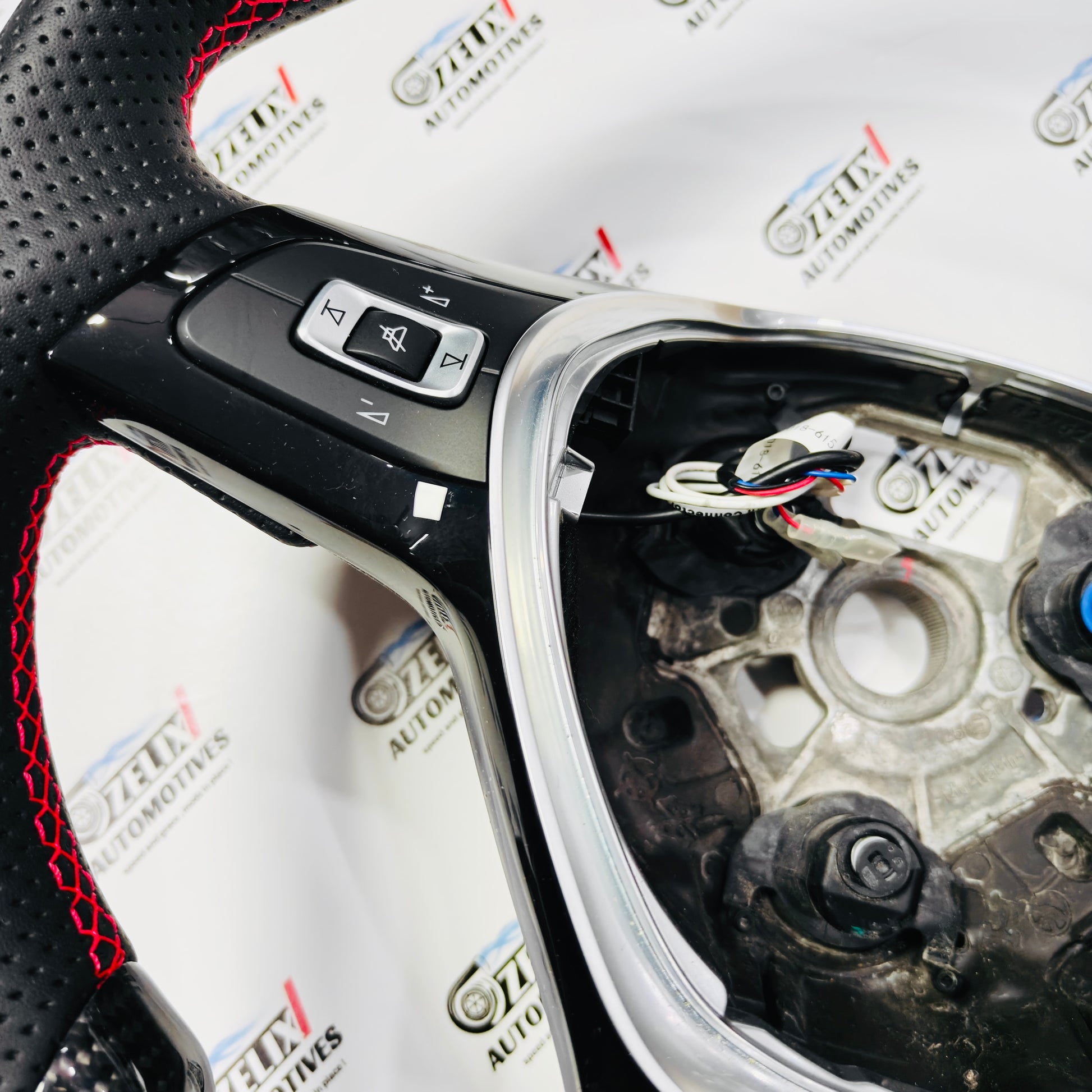 carbon fiber steering wheel for  Polo with rev lights 