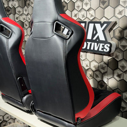 Recaro Racing Bucket Seats Premium Alcantara Finish | Performance Upgrade