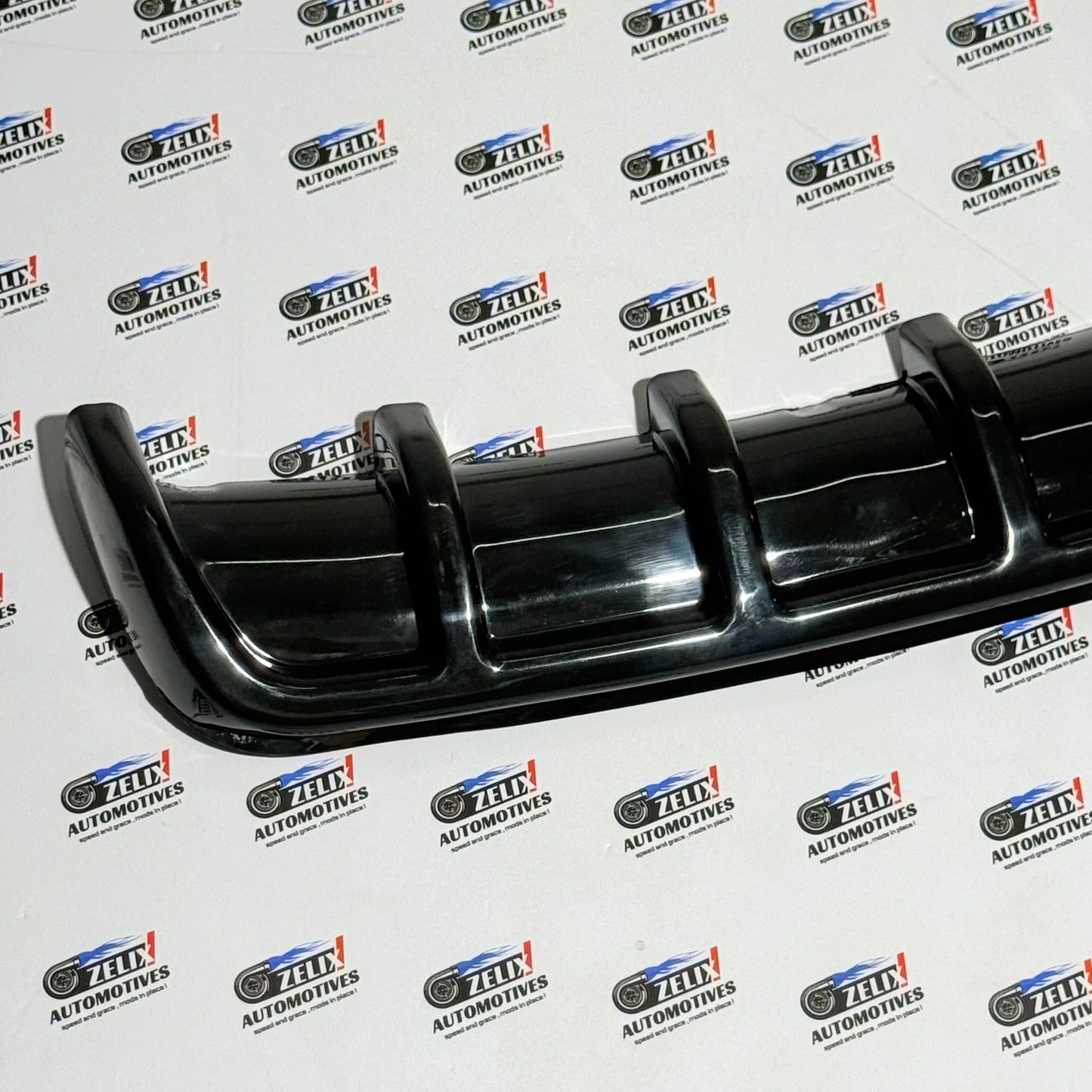 Universal 6-Fin Rear Diffuser | Enhance Rear Styling