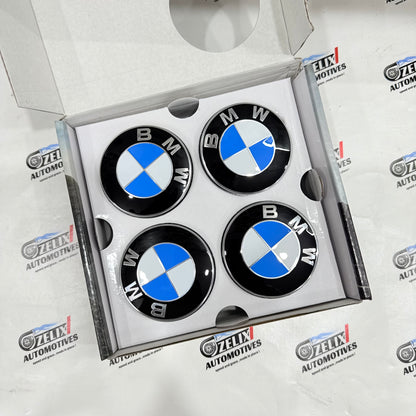 BMW Floating Wheel Center Caps (Set of 4 x 120 mm) | 50th Anniversary and Standard Edition