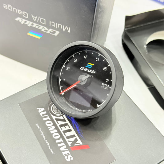 GReddy RPM Multi D/A Gauge | 7-Color LED | Universal Fit