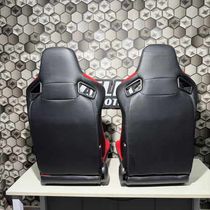 Recaro Racing Bucket Seats Premium Alcantara Finish | Performance Upgrade