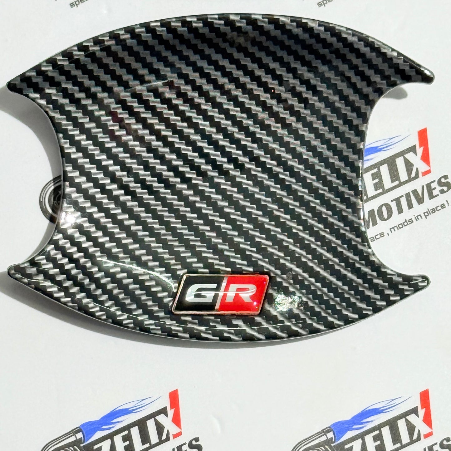 Toyota Fortuner & Hilux Door Handle Bowl Covers | GR-Sport Carbon Finish (Set of 4)