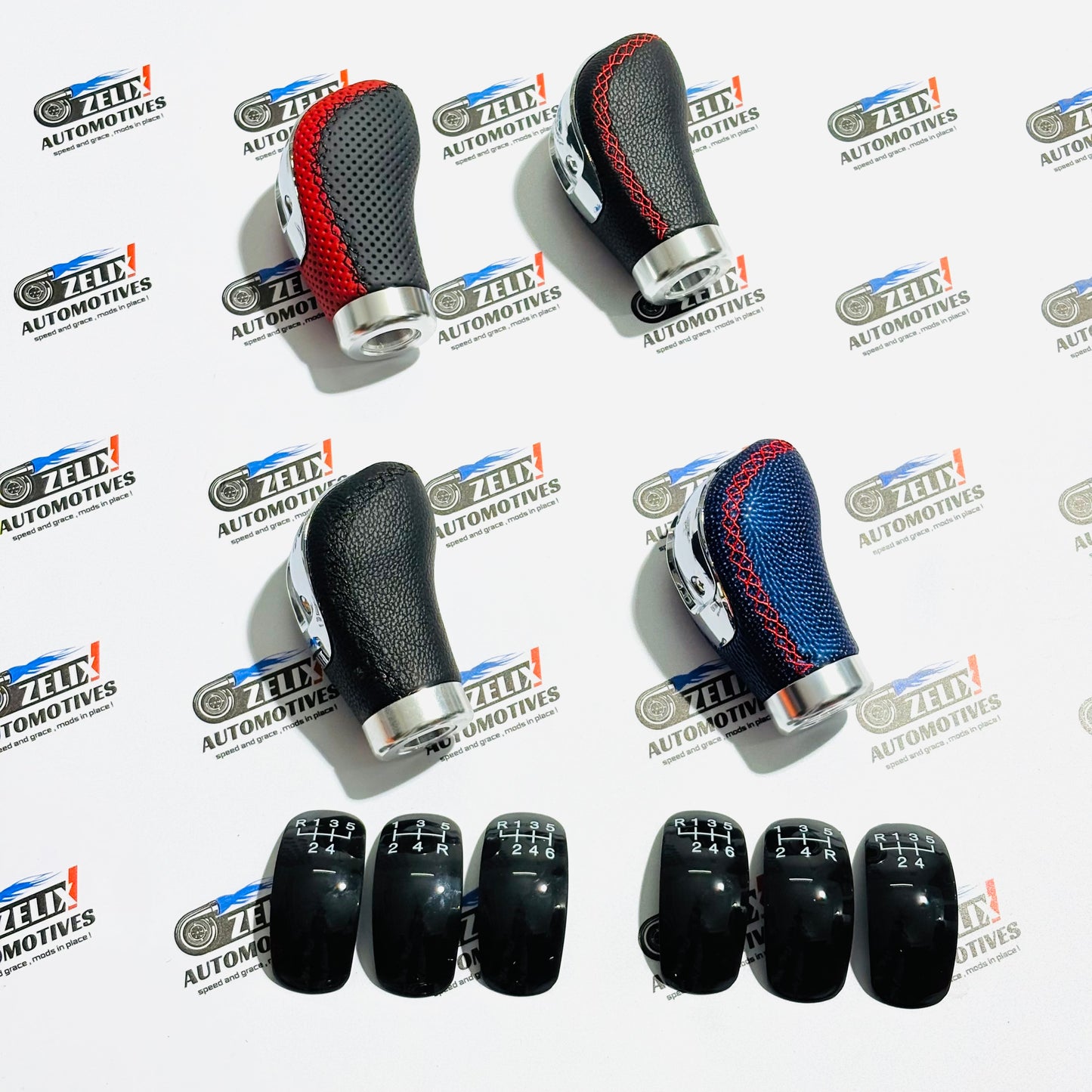 Momo High Quality Leather Finish Gear Knob | Universal Fit