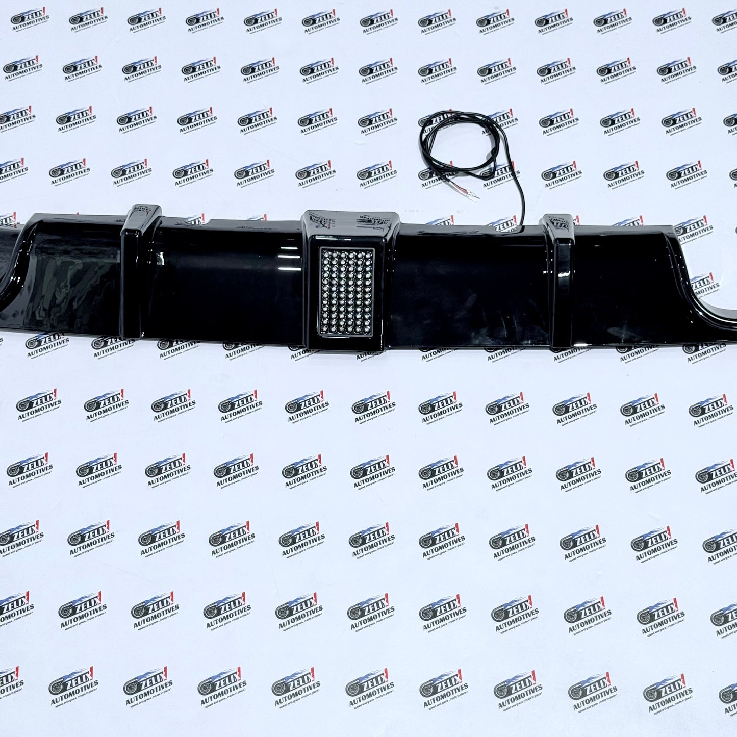 Rear Bumper Diffuser with F1-Style light Compatible with BMW E39 5-Series
