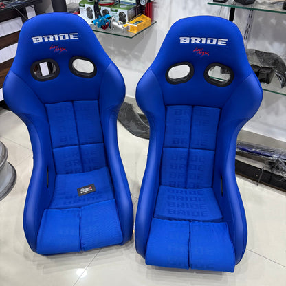 BRIDE Vios III Aftermarket Fixed Back Bucket Seat (Pair)