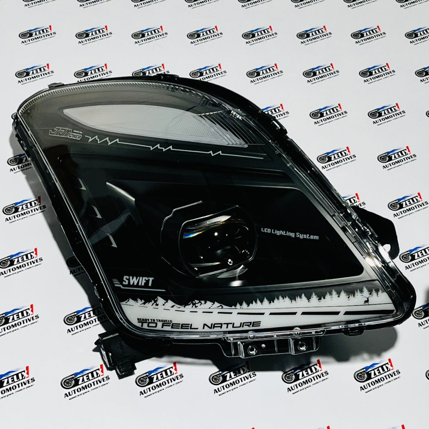 Suzuki Swift Type 1 JDM Power Style LED Headlights | Aftermarket Upgrade