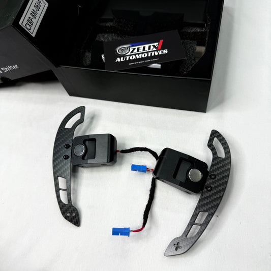 BMW G & F Series Aftermarket Paddle Shifters | Carbon Fiber Magnetic Shifters