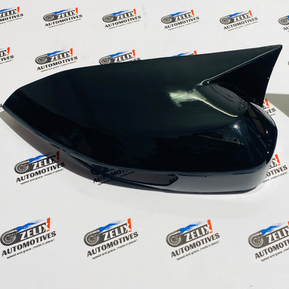 Tata Nexon  Mirror Covers | Glossy Black Finish with Indicators