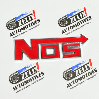 NOS Car Stickers | Sporty Design suitable for all cars in Multi-Color Options
