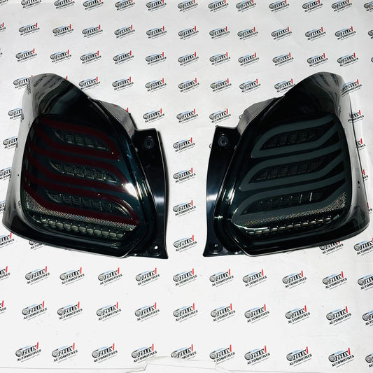 Maruti Suzuki Swift Benz Style LED Tail Lights | Aftermarket Taillamps Fits For Type-3 Models