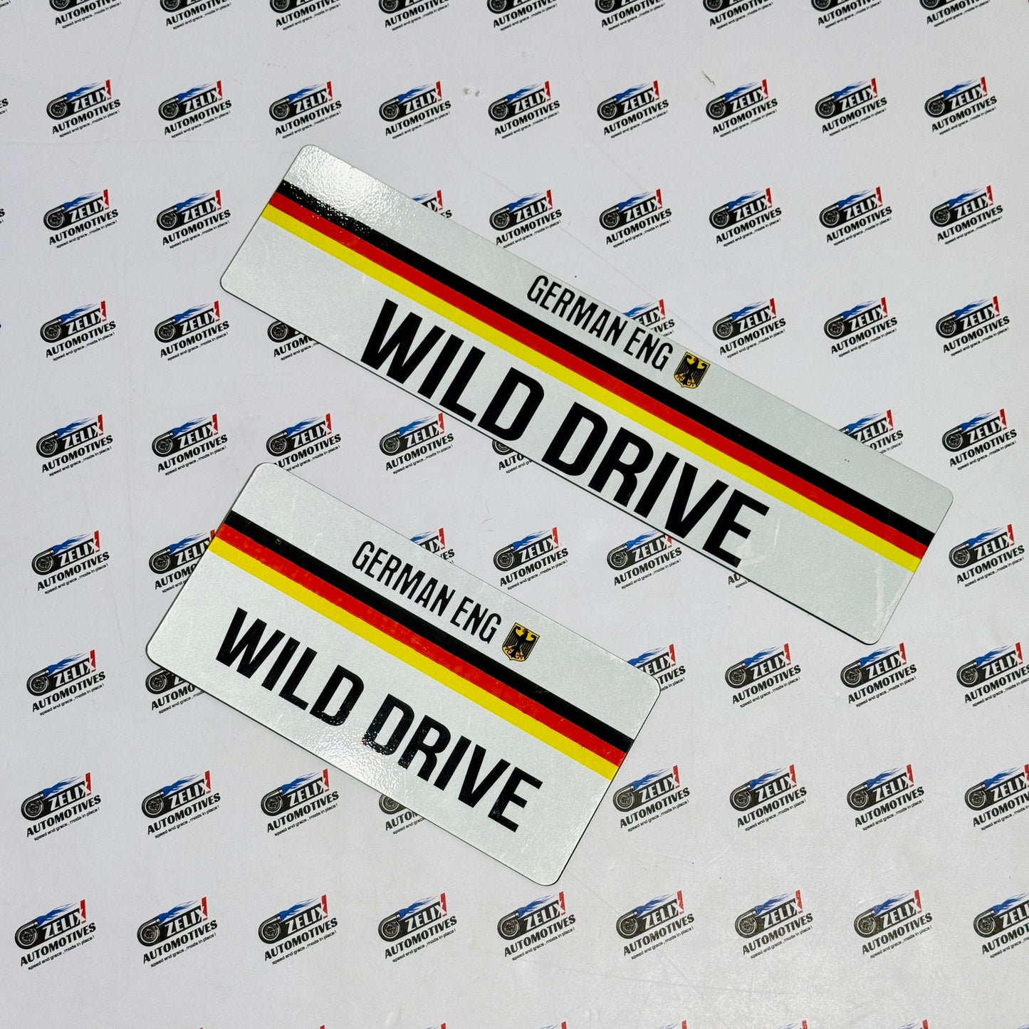 German Style Number Plate | Premium Design