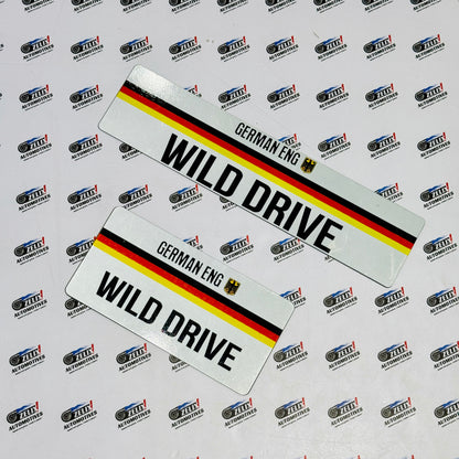 German Style Number Plate | Premium Design