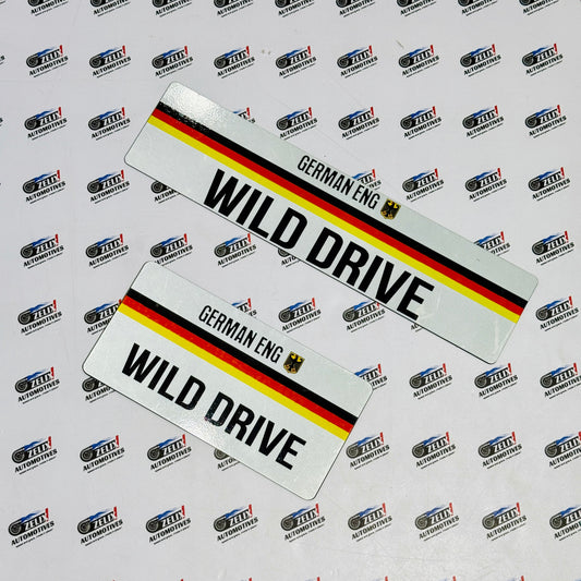 German Style Number Plate | Premium Design
