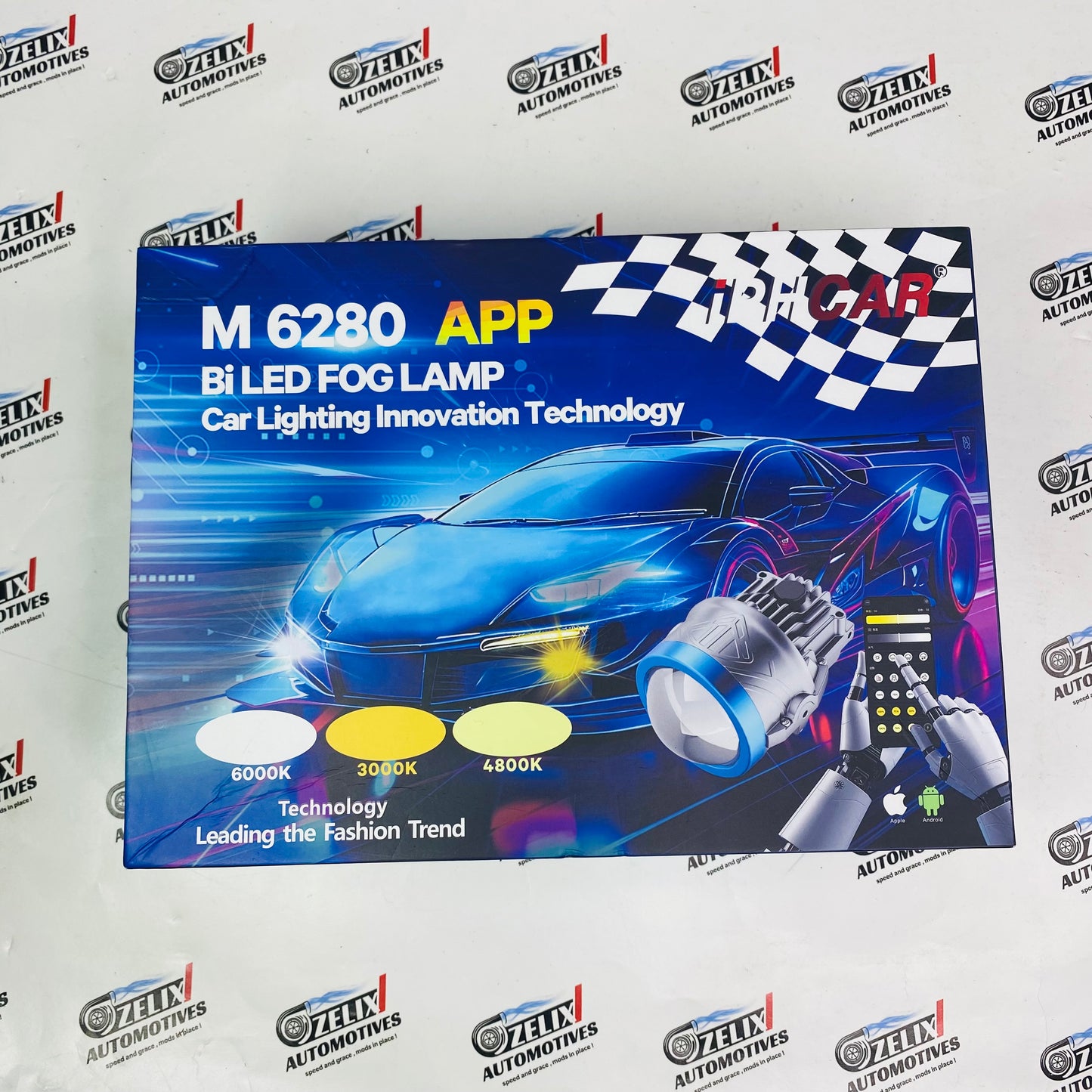 IPH M6280 APP Bi-LED fog lamps with smart color  control
