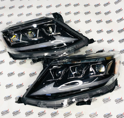 Fortuner Type 2 aftermarket custom projector headlights 