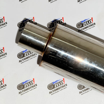 HKS JASMA Free Flow Exhaust Muffler Small | Premium Burnt Finish