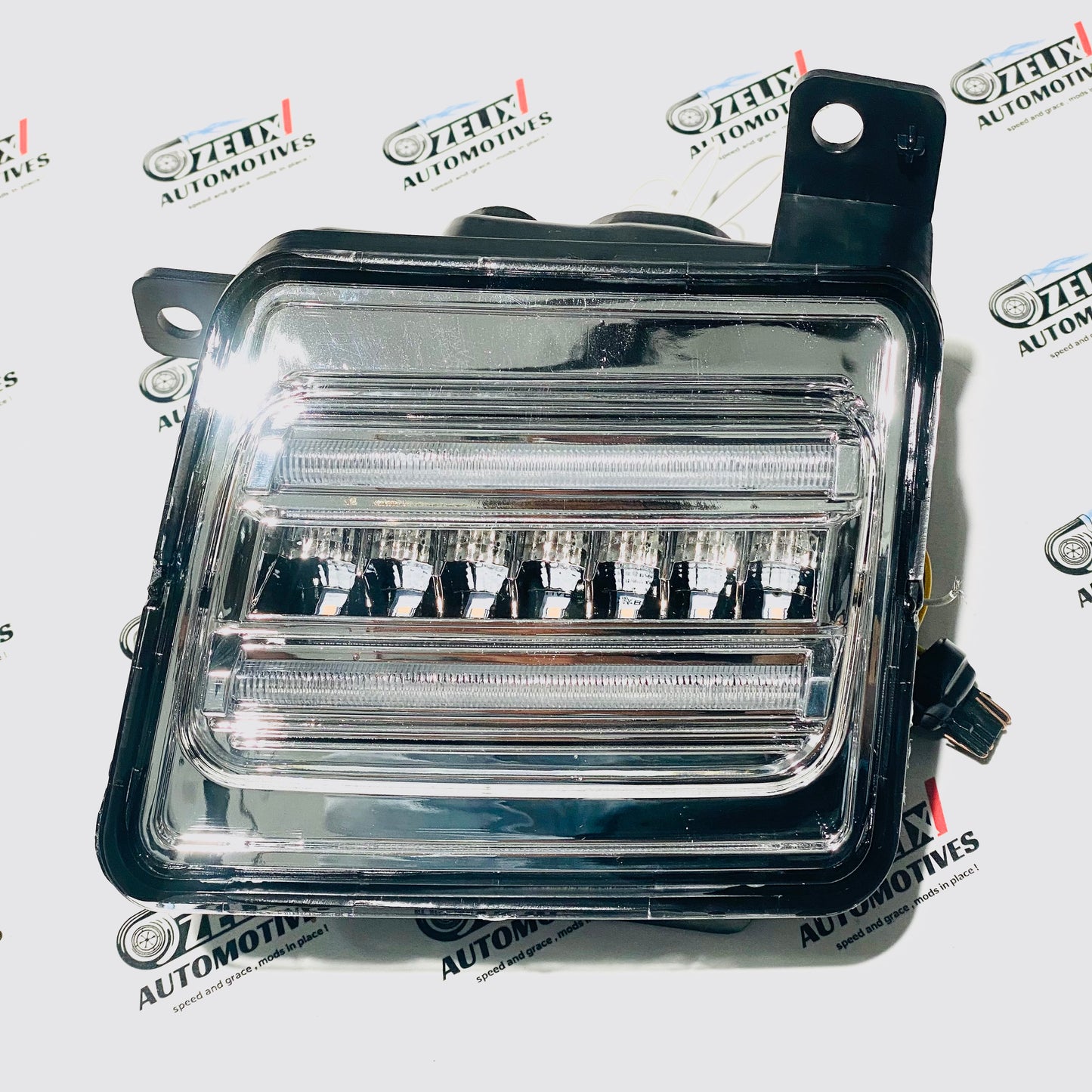 Mahindra Thar Clear Glass DRL | LED Daytime Running Lights (Set of 2)