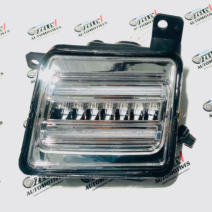 Mahindra Thar Clear Glass DRL | LED Daytime Running Lights (Set of 2)