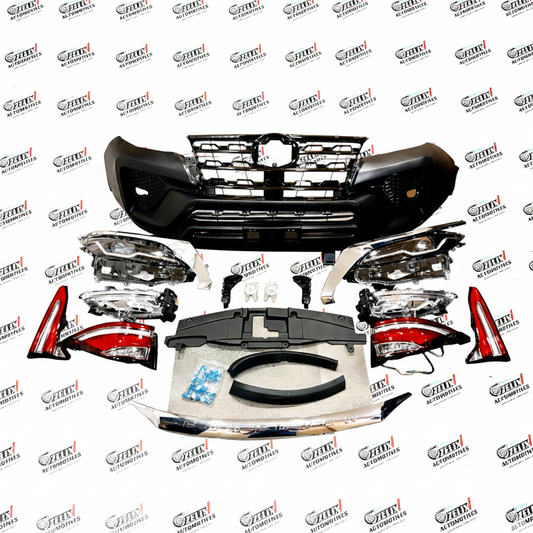 Toyota Fortuner Sigma Conversion Kit | Aftermarket Face Lift Kit Exterior Upgrade