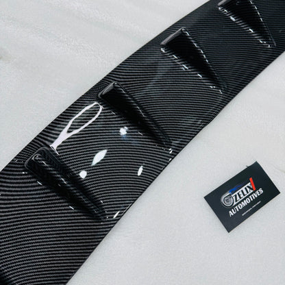 Volkswagen Virtus 7 Fin Diffuser | VW Virtus Rear Diffuser