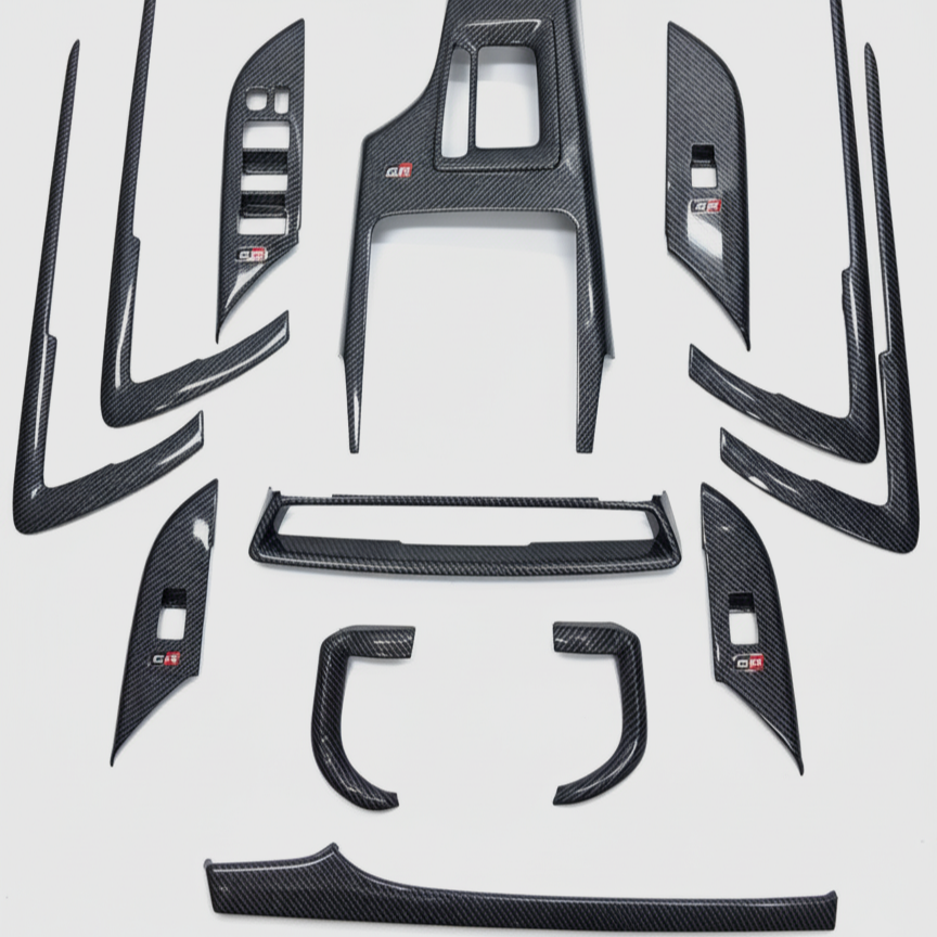 Toyota Fortuner and Hilux Interior Carbon Fiber  Kit | Aftermarket Premium  Upgrade