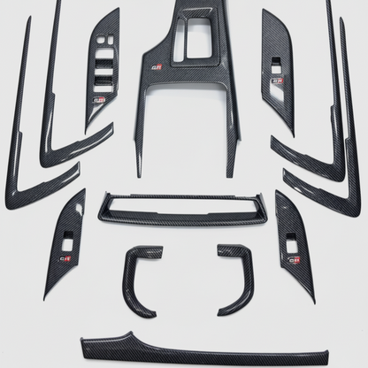 Toyota Fortuner and Hilux Interior Carbon Fiber  Kit | Aftermarket Premium  Upgrade