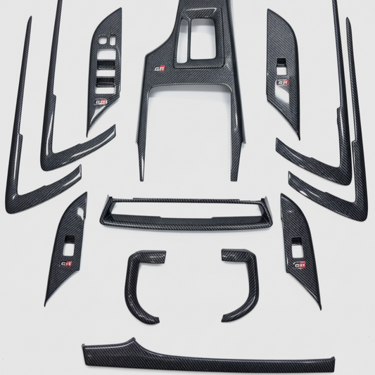 Toyota Fortuner and Hilux Interior Carbon Fiber  Kit | Aftermarket Premium  Upgrade