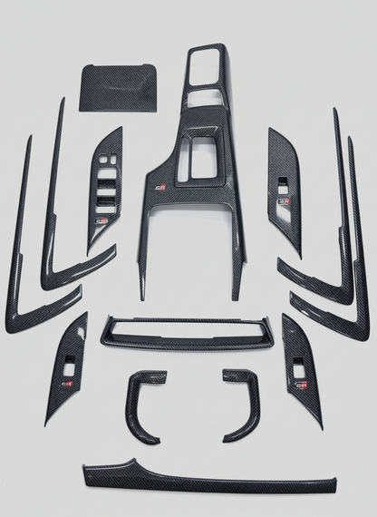 Toyota Fortuner and Hilux Interior Carbon Fiber  Kit | Aftermarket Premium  Upgrade