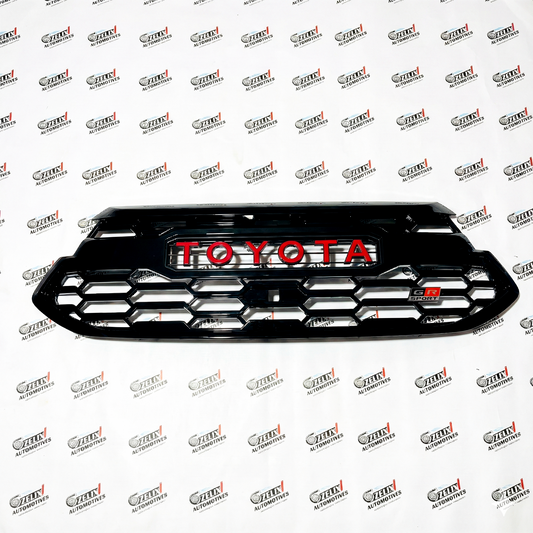 Toyota Hycross GR-Sport Front Grille | Premium ABS | Gloss Black Finish