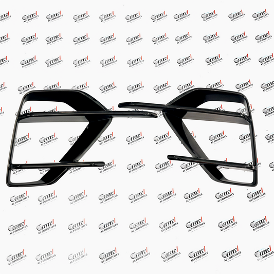 Volkswagen Virtus Fog Lamp Grill | Sporty Front Bumper Upgrade (Black/Carbon)Colour Options