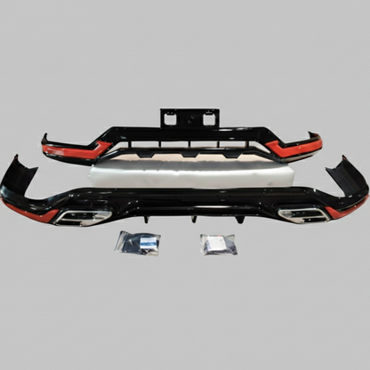 Toyota Fortuner Legender Front and Rear Skirting Kit | Premium ABS Body Upgrade