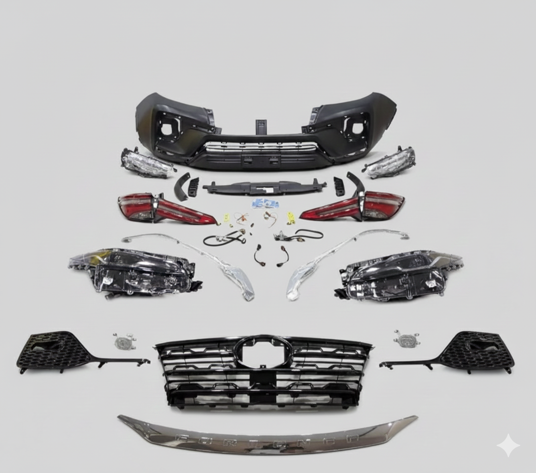 Toyota Fortuner Sigma Body Kit | Premium Exterior Upgrade for 2016+ Models