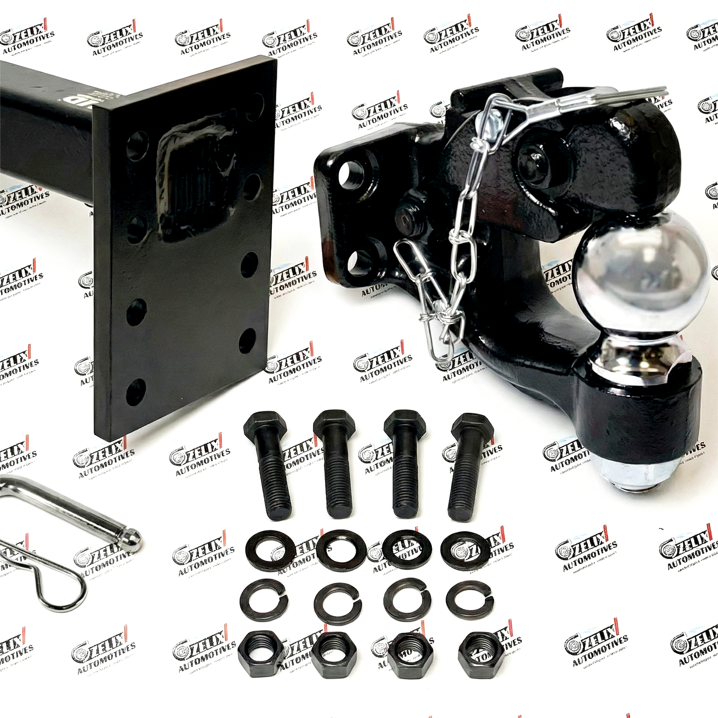 Pintle Ball Hitch for Tow Mount | Heavy-Duty Towing and  Recovery Attachment